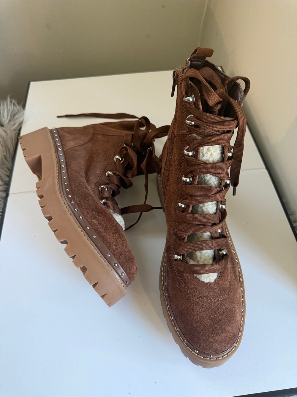 Steve  Madden  Brown Boots